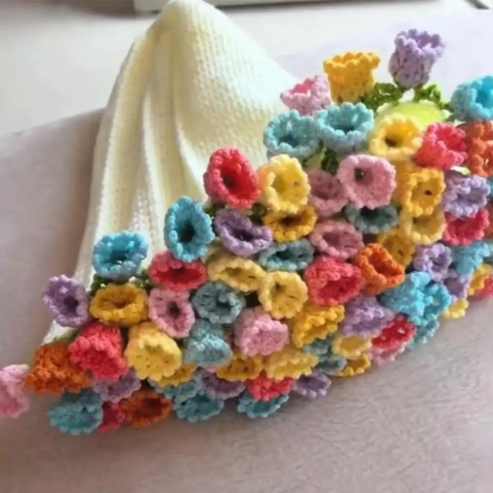 Handmade Flower Blanket