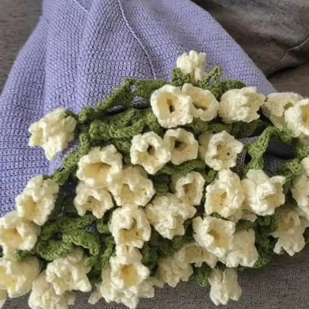 Handmade Flower Blanket