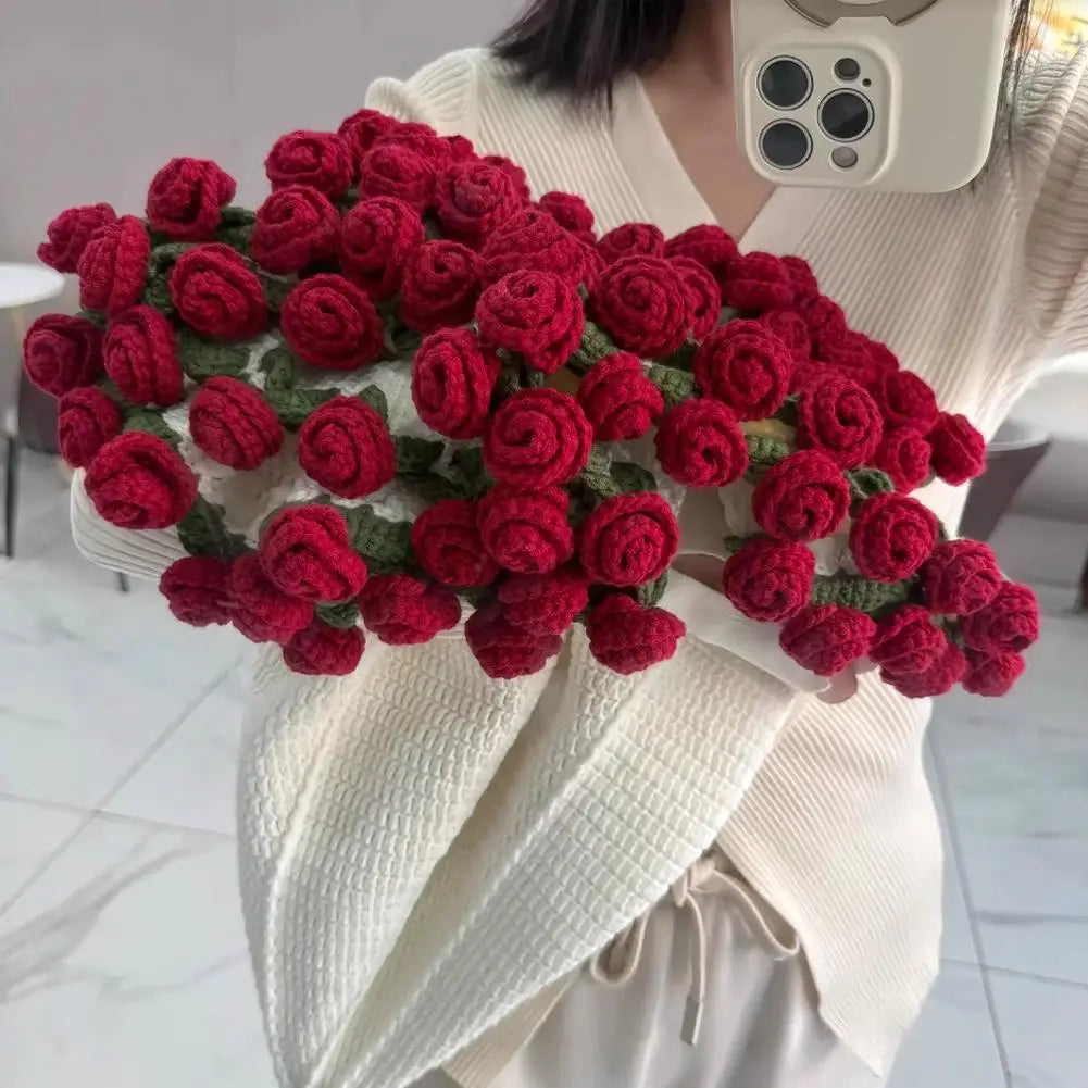 Handmade Flower Blanket