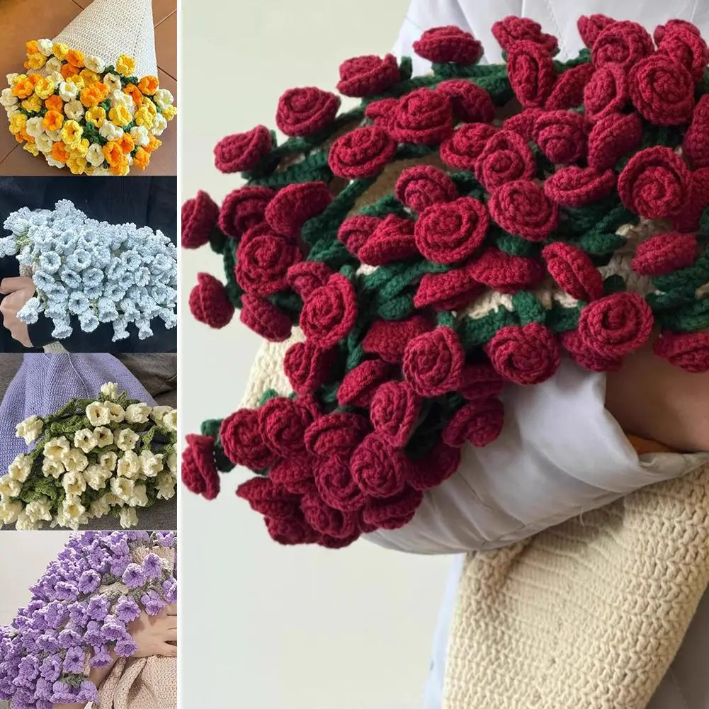 Handmade Flower Blanket