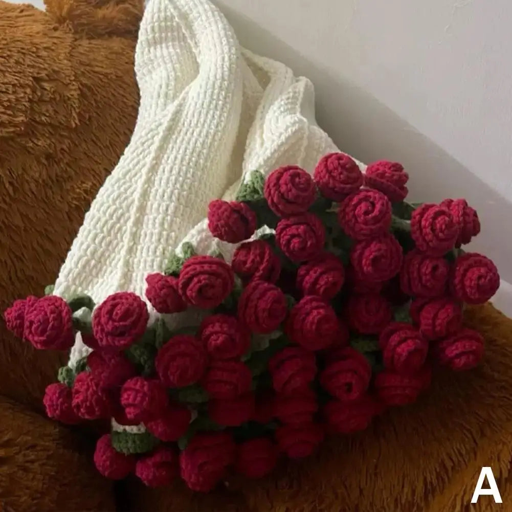 Handmade Flower Blanket