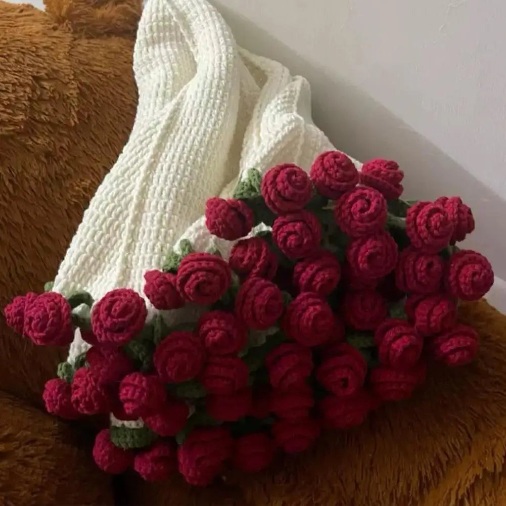 Handmade Flower Blanket