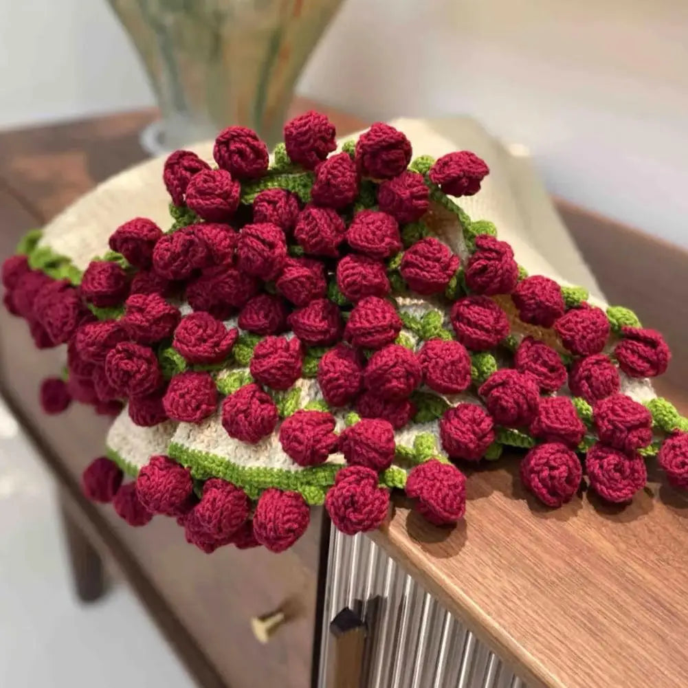 Handmade Flower Blanket