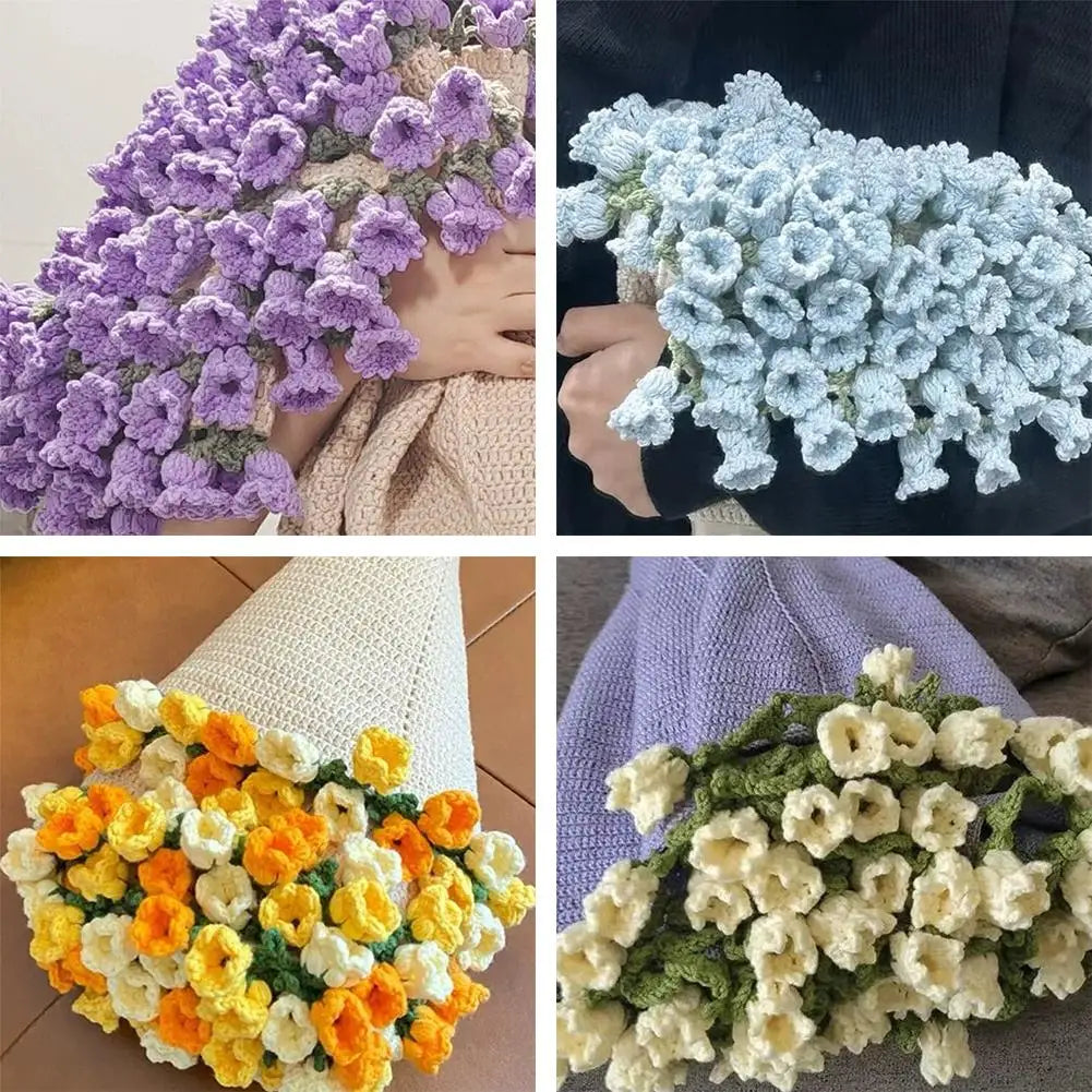 Handmade Flower Blanket