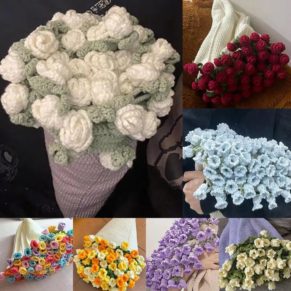 Handmade Flower Blanket