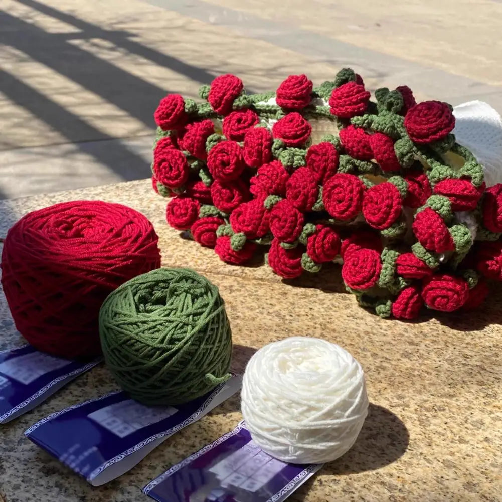Handmade Flower Blanket